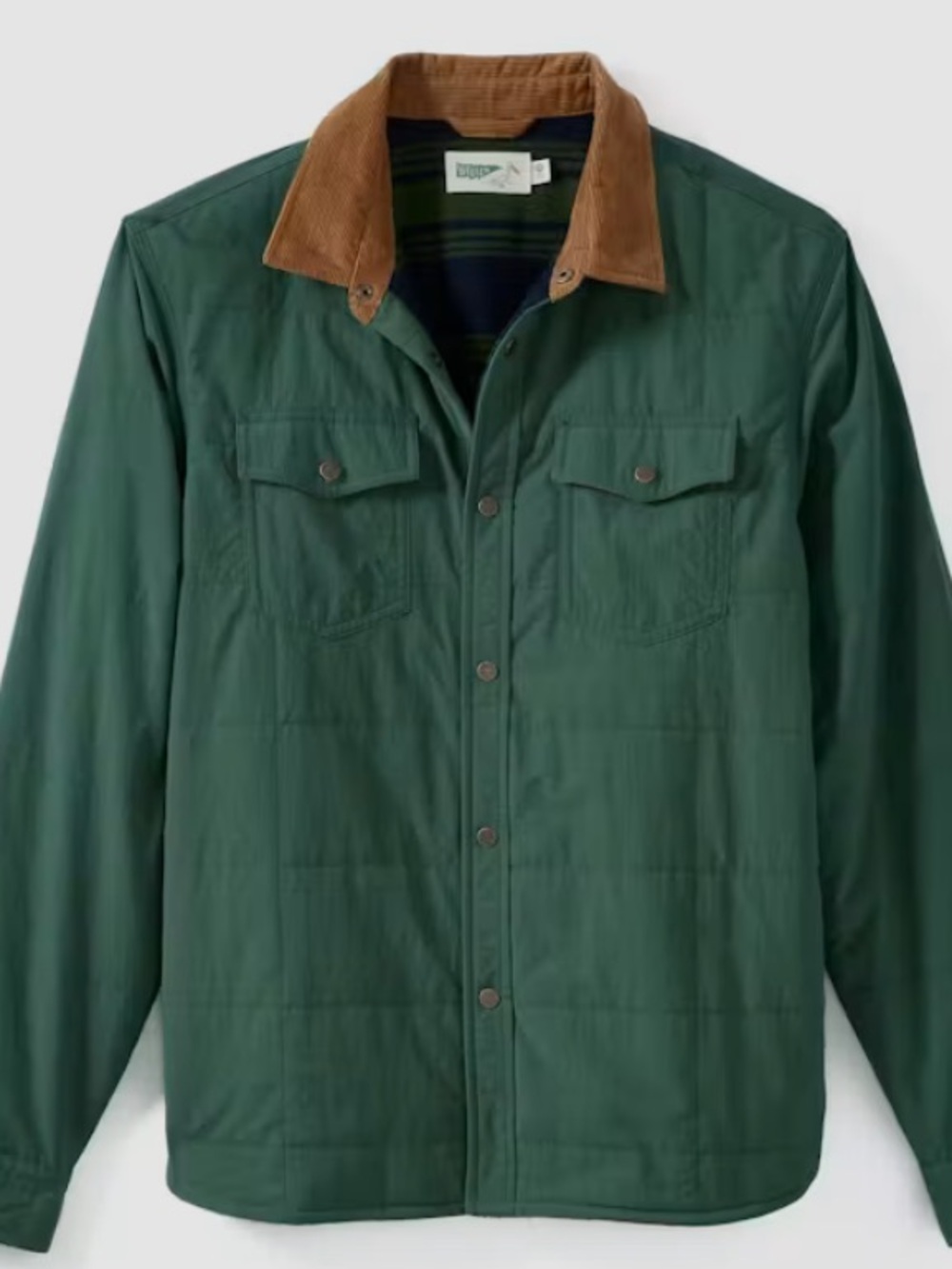 NWT Wellen quilted shirt jacket